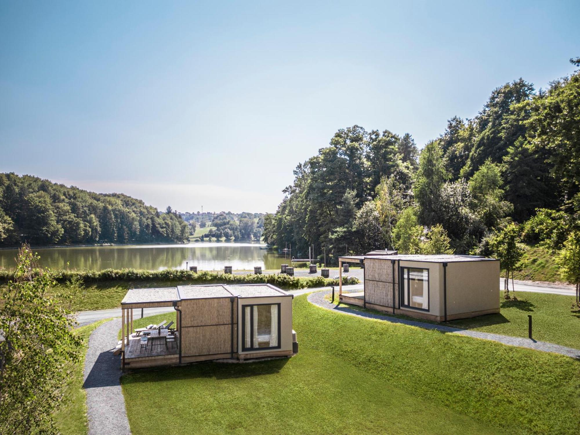 Falkensteiner Premium Camping Lake Blagus Sveti Jurij ob Scavnici Exterior foto